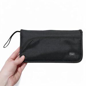 LUG Tango Travel Multi-Card RFID Wristlet Passport Holder Wallet Organize Black